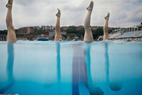 运动会体育项目的简笔画